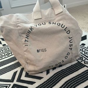 FLASH SALE * FIGS CANVAS TOTE